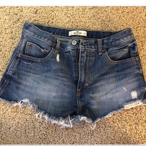 Hollister Cut-Off Denim Shorts